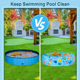 Docuwee easy-clean foldable storage for compact pool safety