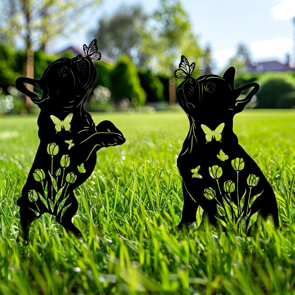 Doesen gift-ready garden art suits dog lovers for holidays.