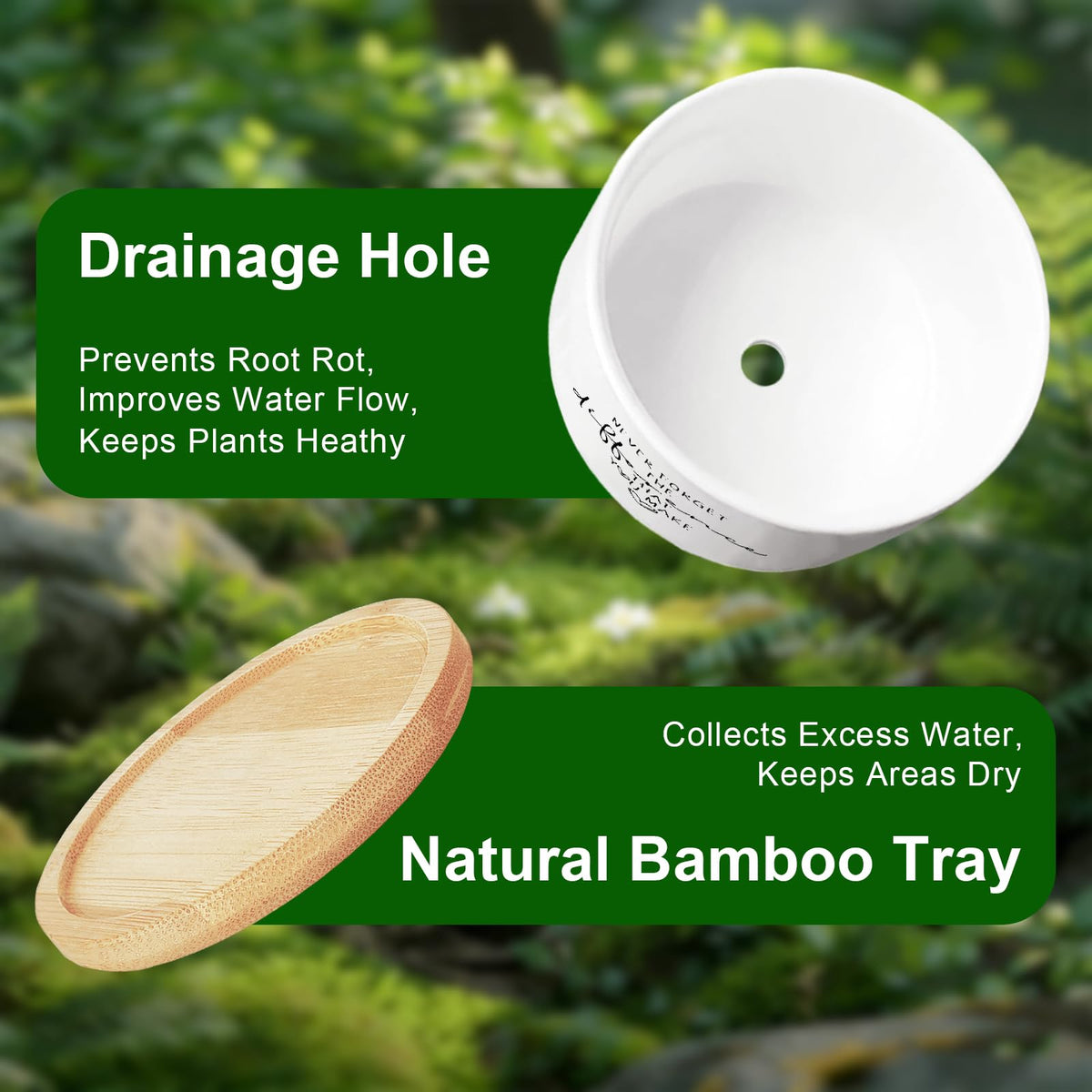 DOFAFALA planter close-up shows ceramic texture and lasting durability for long-lasting décor.