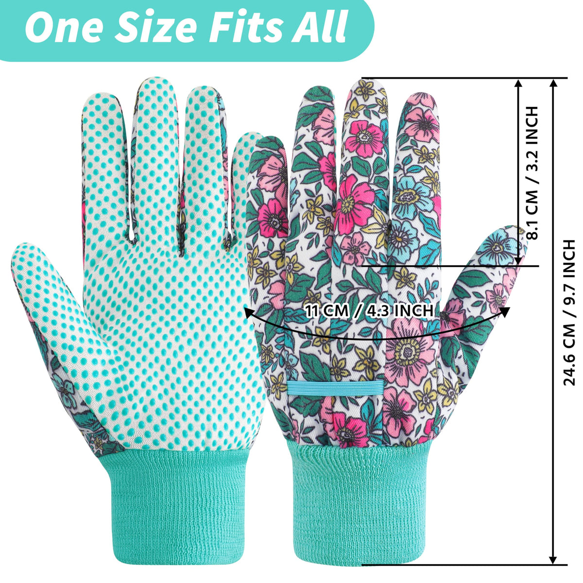 DOFOWORK elastic knit wrist ensures snug fit and dirt protection