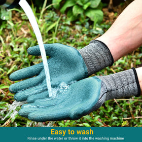 DOFOWORK XXL size fits most women's hands for comfortable gardening.