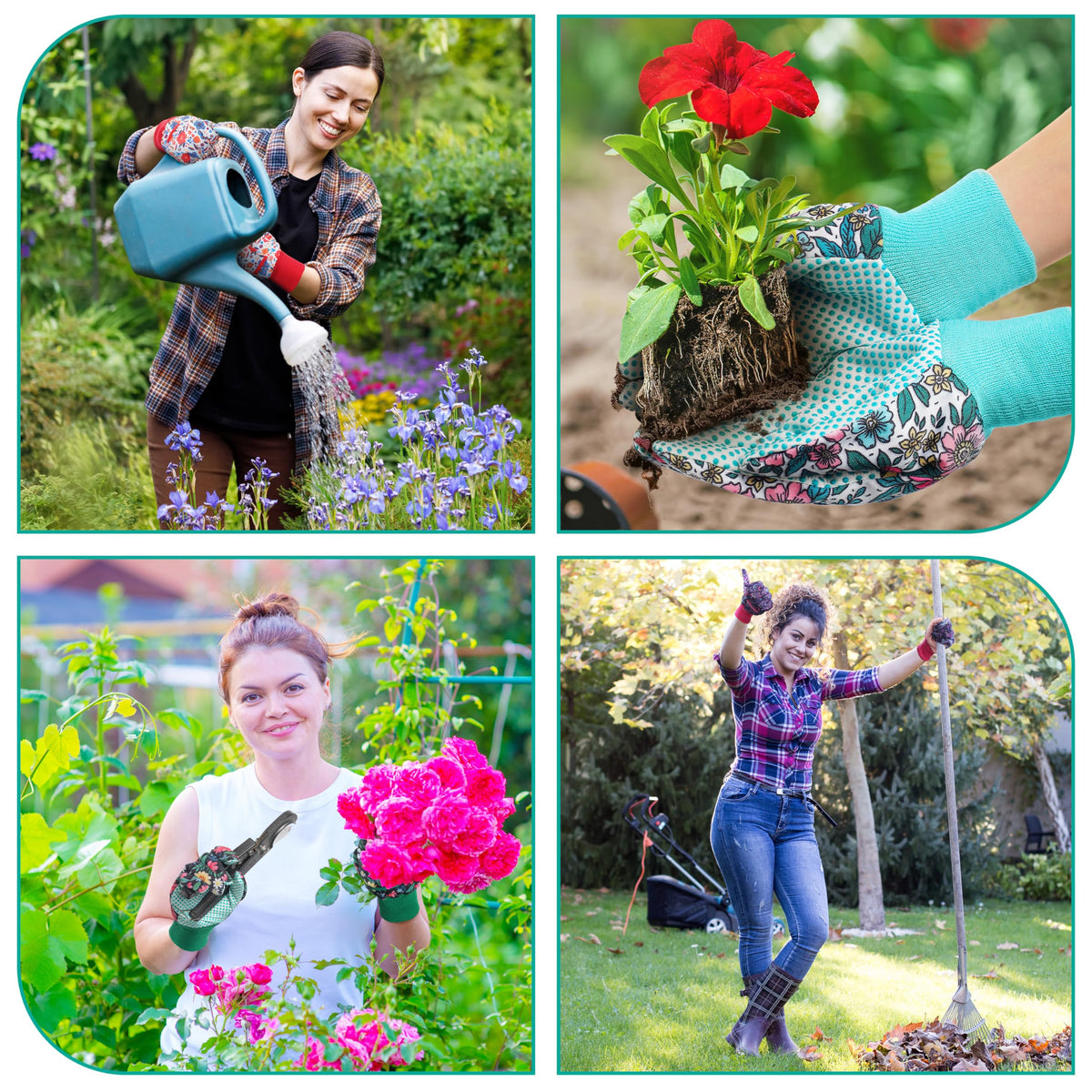 DOFOWORK versatile gloves suitable for gardening, DIY, and camping