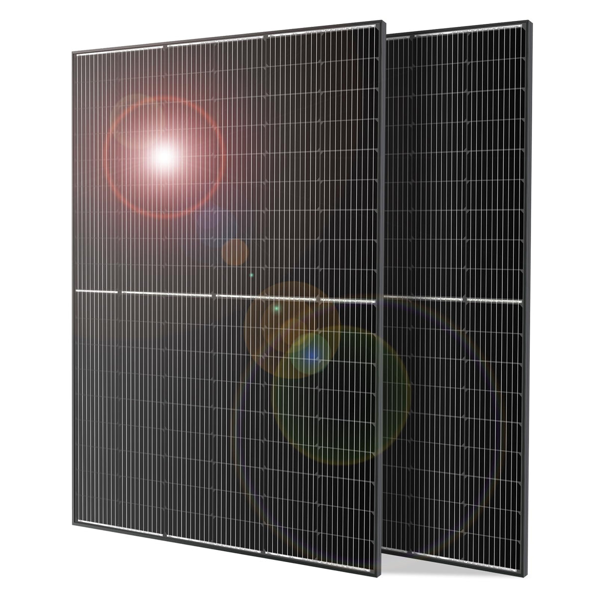 DOKIO 800W panel assembly for efficient off-grid power in yards and sheds