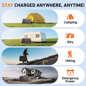 DOKIO emergency backup power setup ready for trailer trips