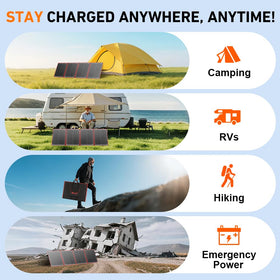 DOKIO emergency backup power for RV camping.