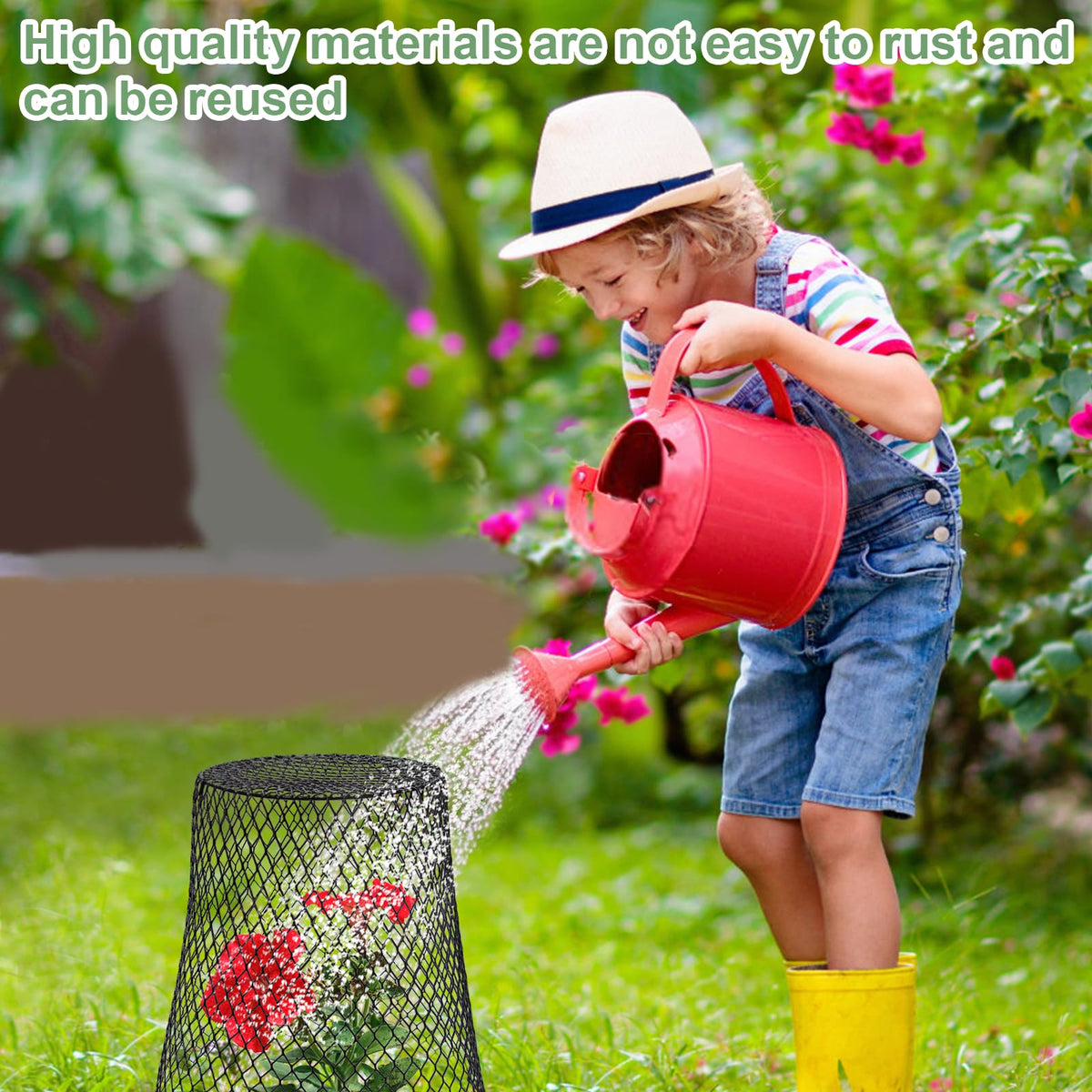 Doksving durable metal with PVC coating stands up to outdoor conditions