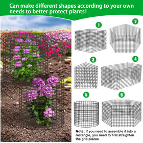 Doksving garden gloves included for easy setup and handling.
