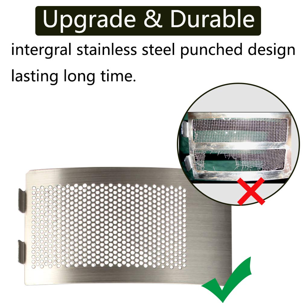 DOLAMOTY stainless steel draft door—durable, rust-resistant for grilling.