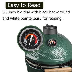Waterproof, no-fog glass lens on the DOLAMOTY thermometer for clear readings