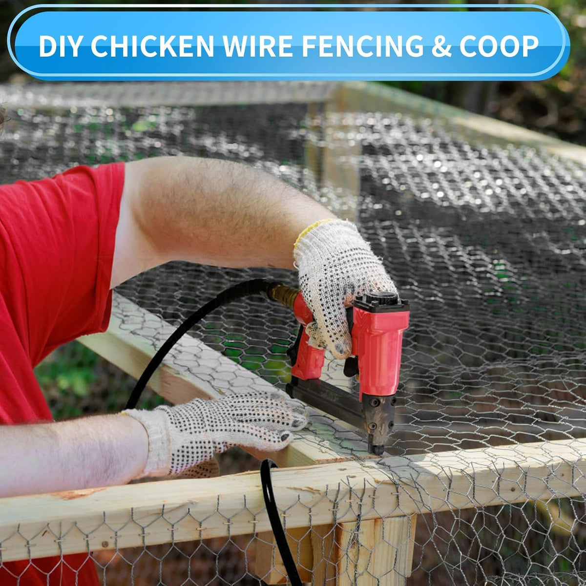 DOLEMODUO wire used to build an animal cage or breeding enclosure