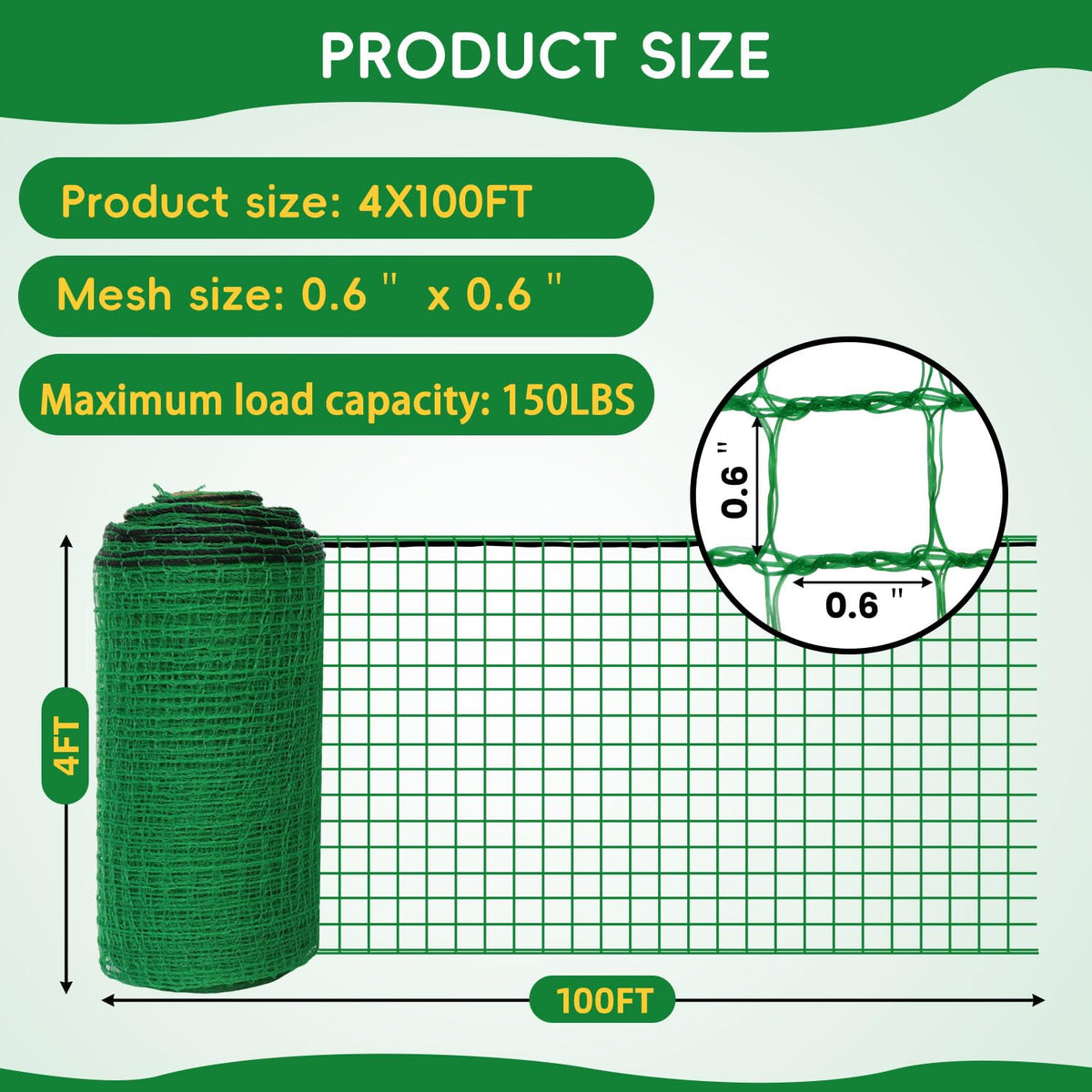 DOLEMODUO bird netting guarding crops while preserving plant health
