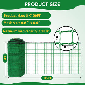 DOLEMODUO deer barrier garden net deters wildlife while preserving plant health.