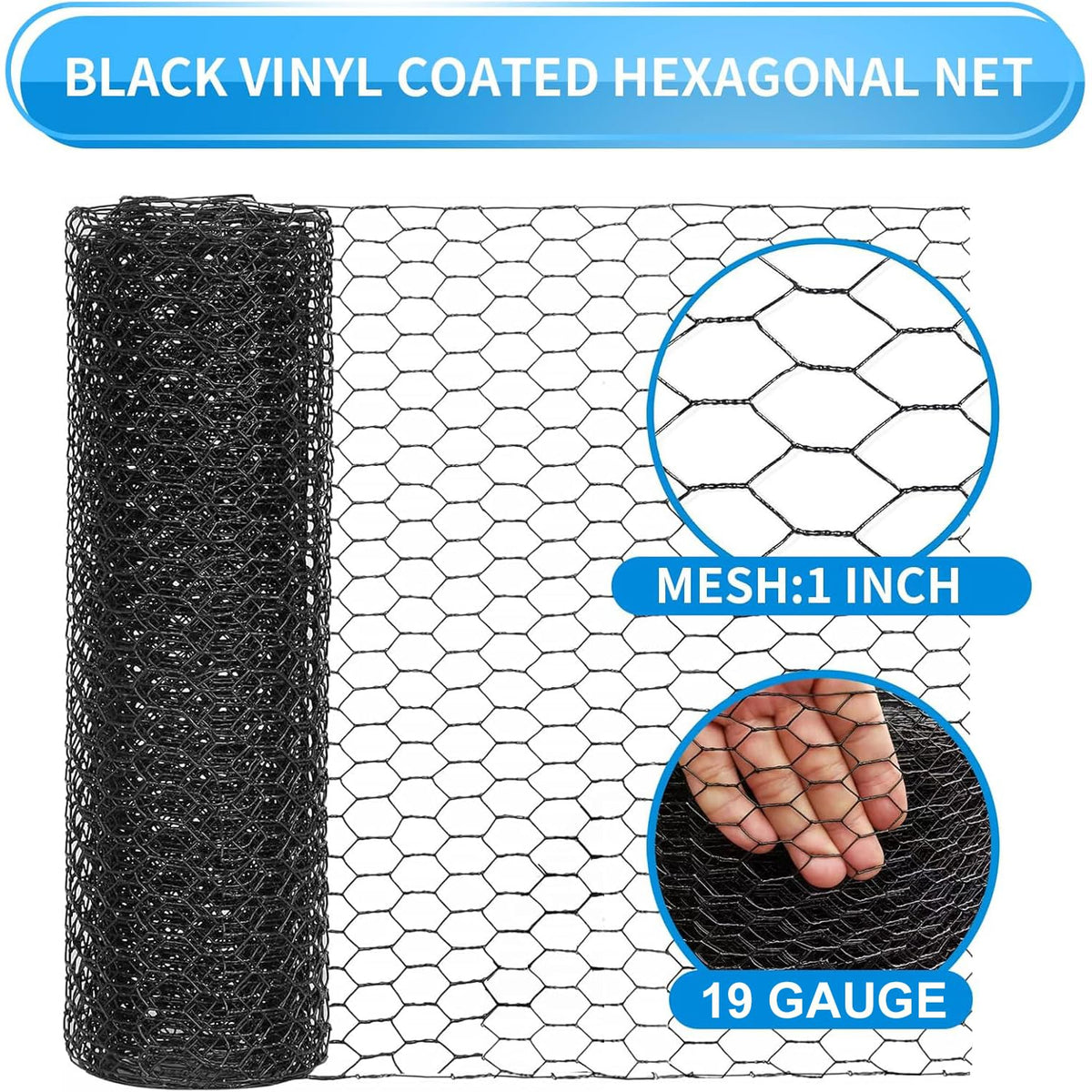 DOLEMODUO black mesh for flower racks and DIY crafts