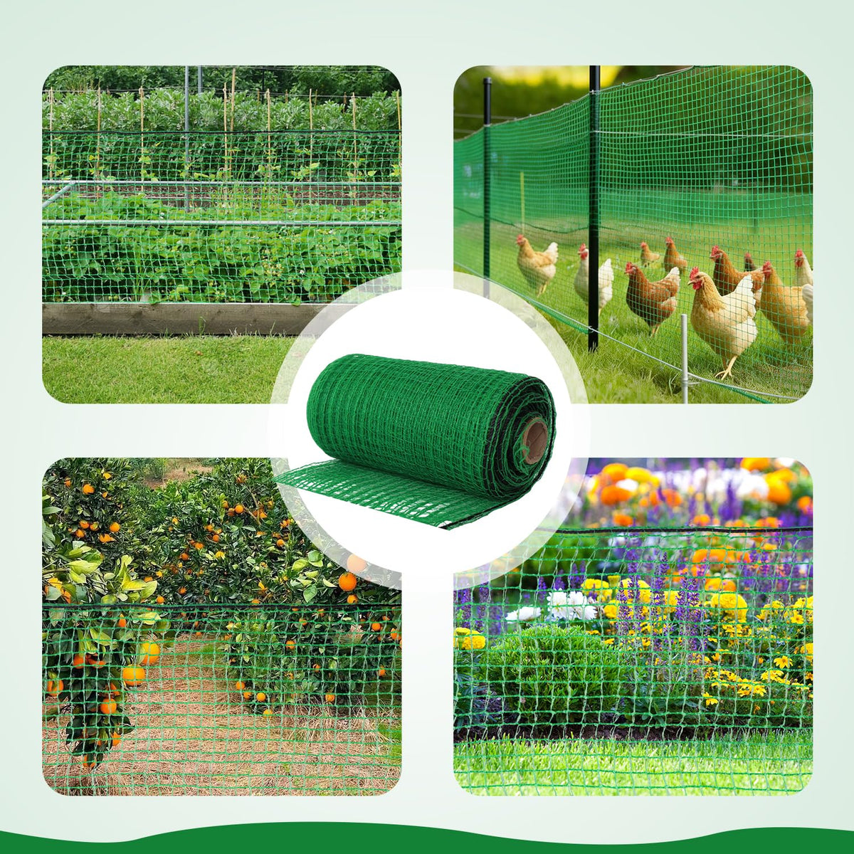 DOLEMODUO temporary fence provides a portable boundary for pets and kids outdoors.