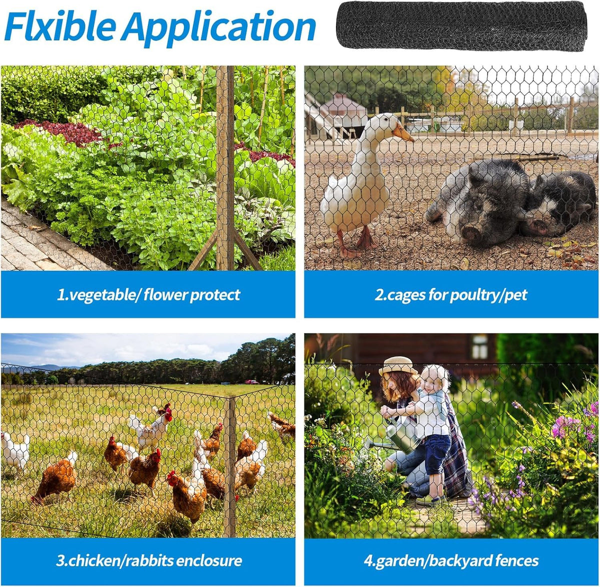 DOLEMODUO fence withstands outdoor weather thanks to vinyl coating and galvanization