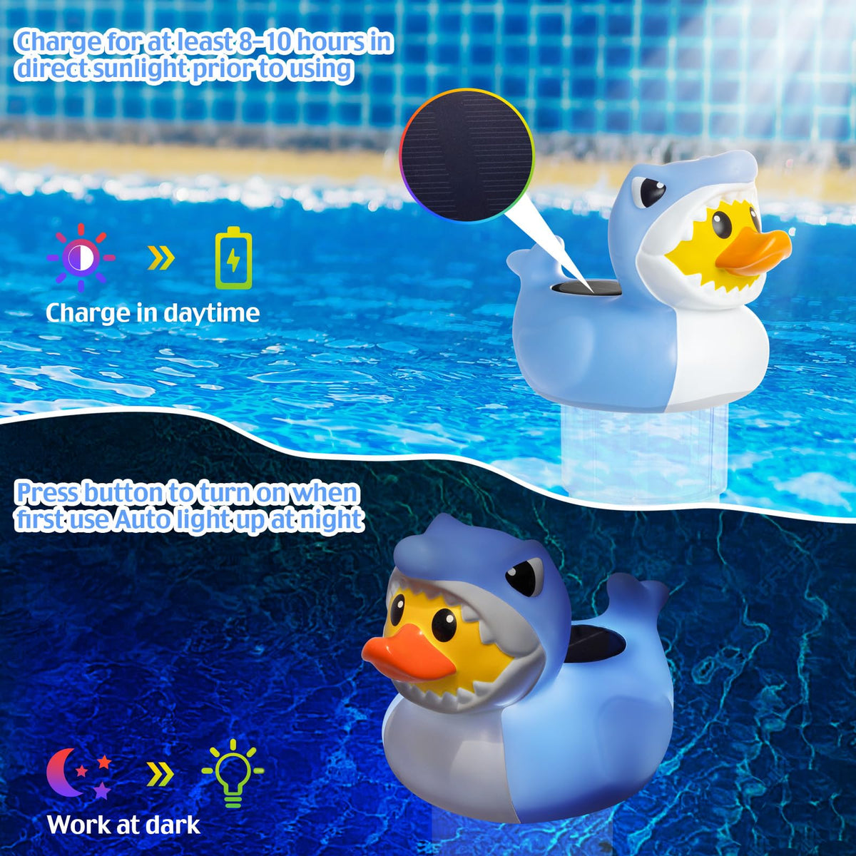 Doli Yearning durable PP-ABS construction withstands sun and splash.