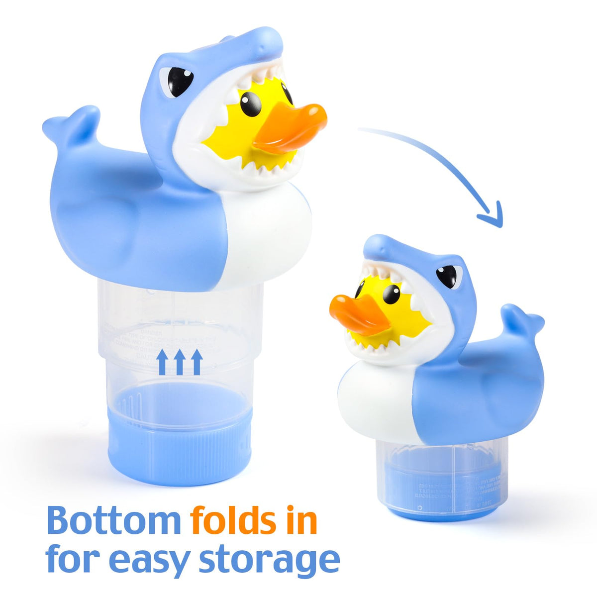 Doli Yearning mini floater folds compactly for easy storage after use.