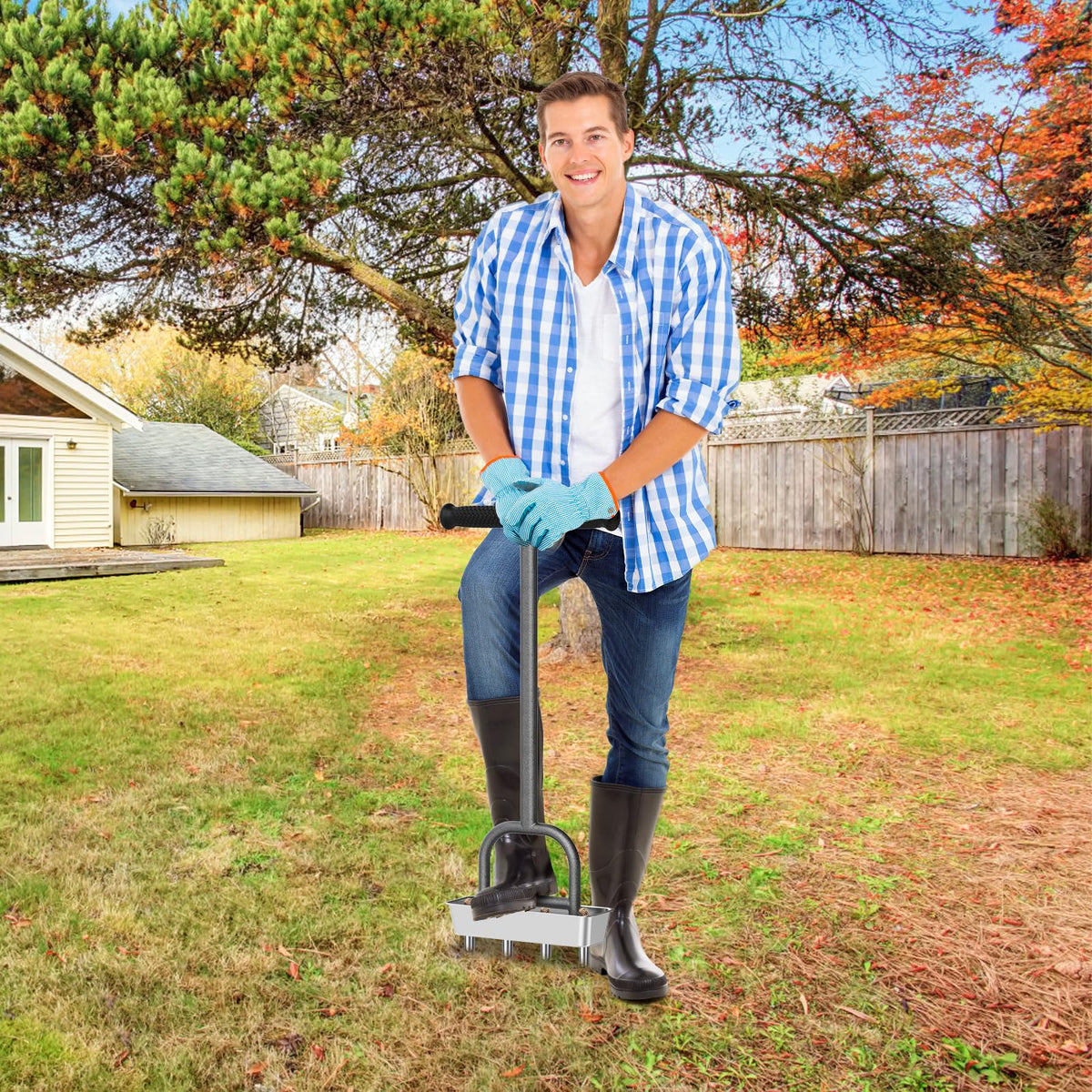 Dolibest kit supports lawn care with durable stainless steel gear.