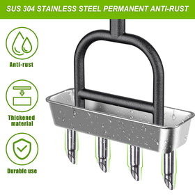 Dolibest soil storage tray collects cores neatly for easy cleanup.