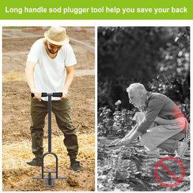Durable steel construction of Dolibest plugger for years of outdoor use.