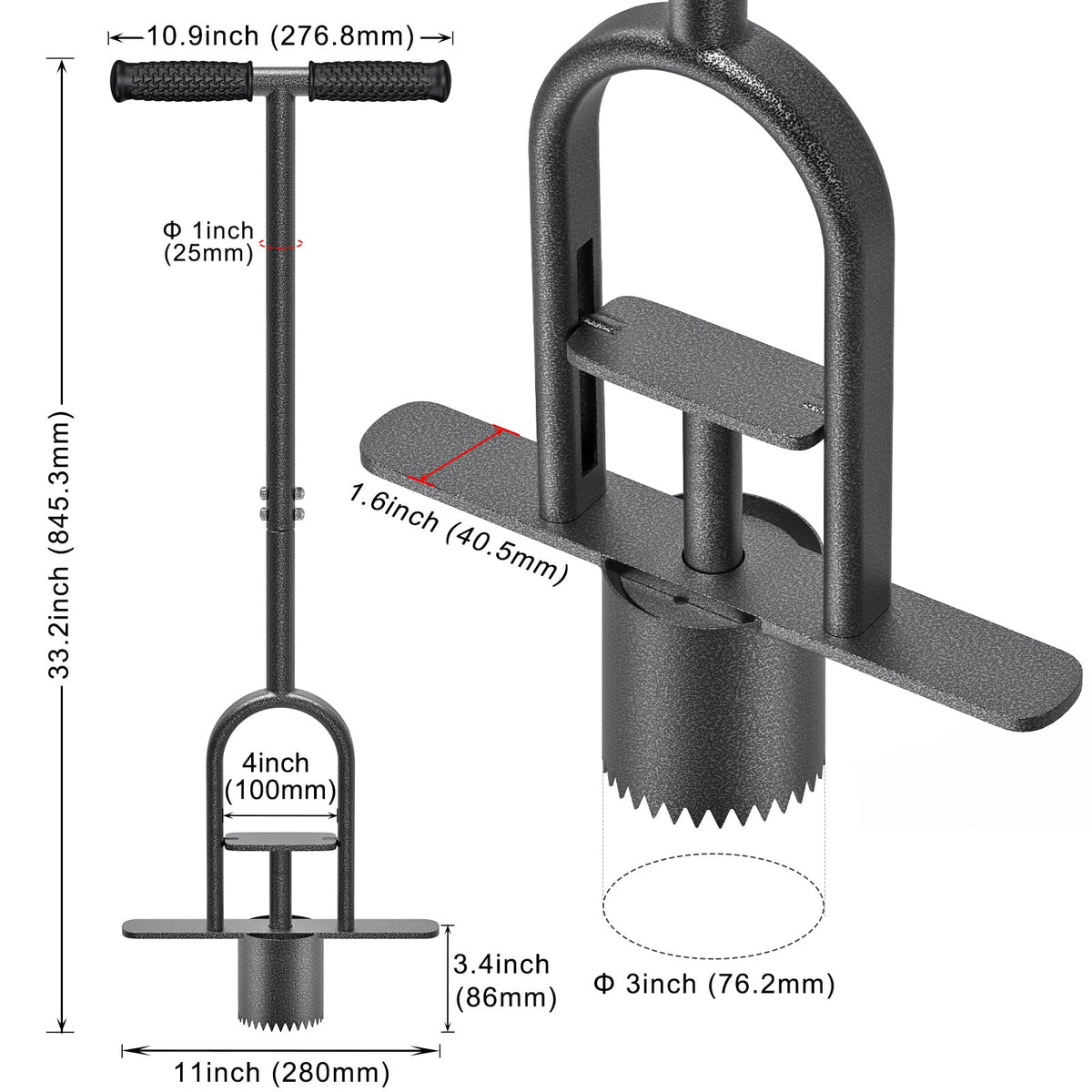 Dolibest plugger kit shows quick assembly with included hardware.