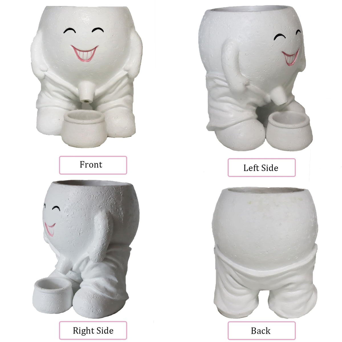 Dolkgy gift idea face planter is perfect for plant lovers on special occasions