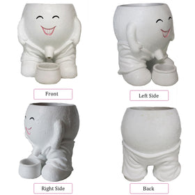 Dolkgy gift idea face planter is perfect for plant lovers on special occasions
