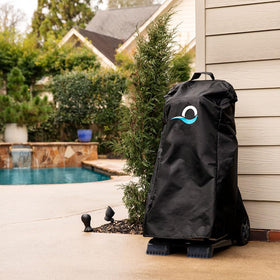 Dolphin Classic Caddy Cover weather resistance provides protection from rain, sun, and wind.