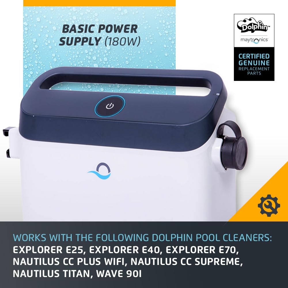 Dolphin power supply connectors close-up with secure terminals