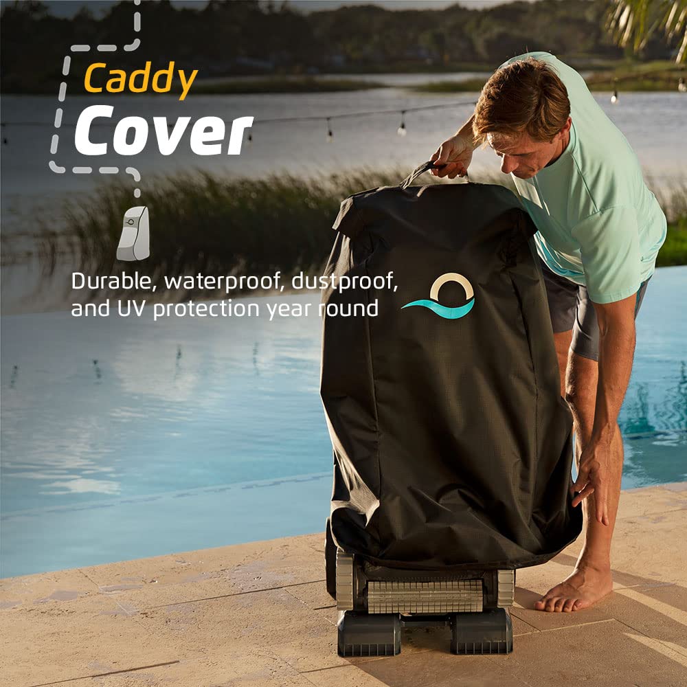 Dolphin Premium Caddy Cover shows durable vinyl for all-weather protection