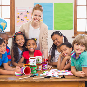 Domensi kit packaging and display highlighting contents for classrooms