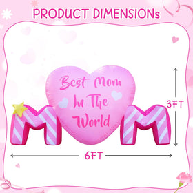 DomKom inflatable features double-coated fabric and strong stitching for outdoor durability