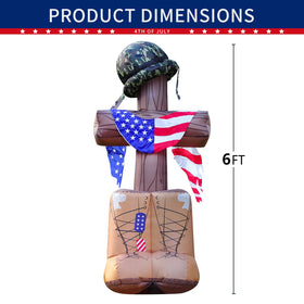 DomKom water bag and stake anchoring for stable outdoor use.
