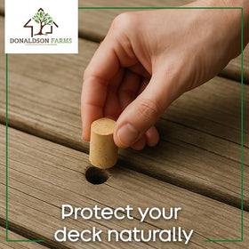 Each pack from Donaldson Farms offers reliable corks for hole repairs.