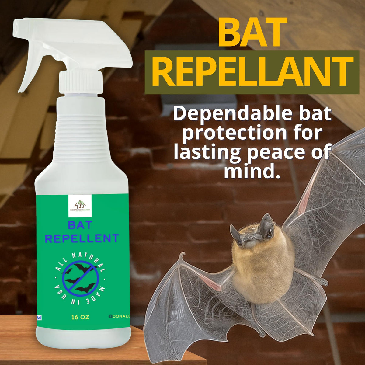 Donaldson Farms Safe Choice Deterrent emphasizes a non-toxic, family-friendly option.