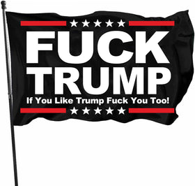 Doncida fuck-trump-flag-3x5 for outdoor displays with vivid colors and durable build