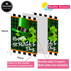 Doncida Spring flag design adds fresh color to outdoor spaces.