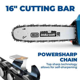Dong Cheng auto-oiling system keeps bar lubricated during cuts