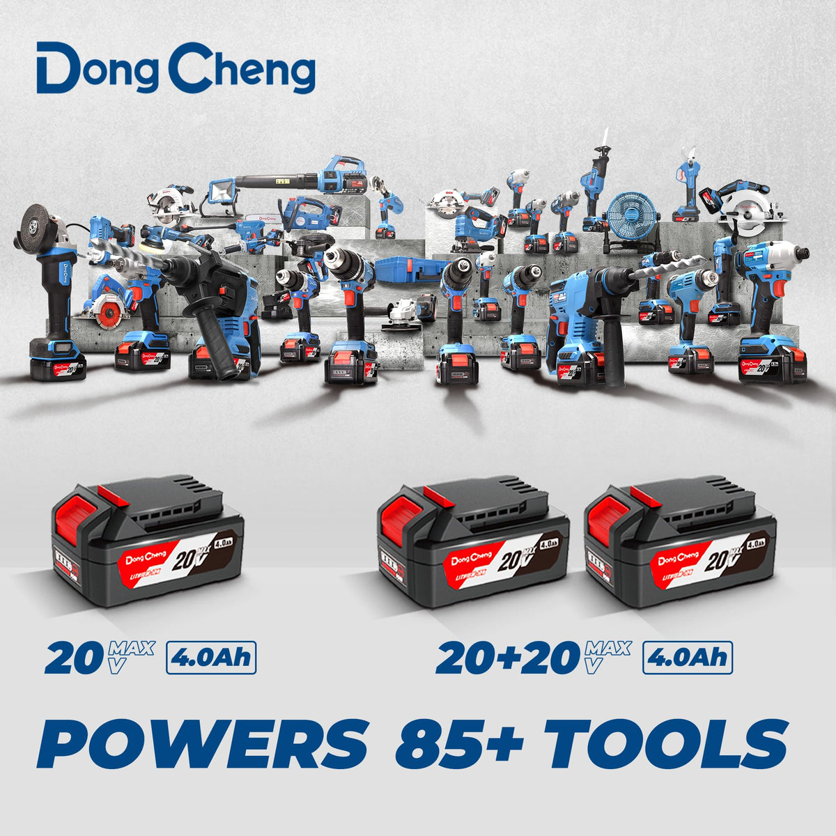 Dong Cheng ergonomic, lightweight design for comfortable handling
