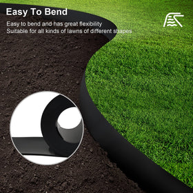 Doniks flexible border for lawn, path, or flower bed.