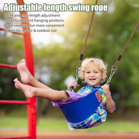 DONILIGA screw-lock buckle delivers a firm, reliable connection for swings.