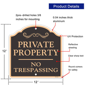 Doninex four-pack sign pack shot highlights bulk value and easy setup.
