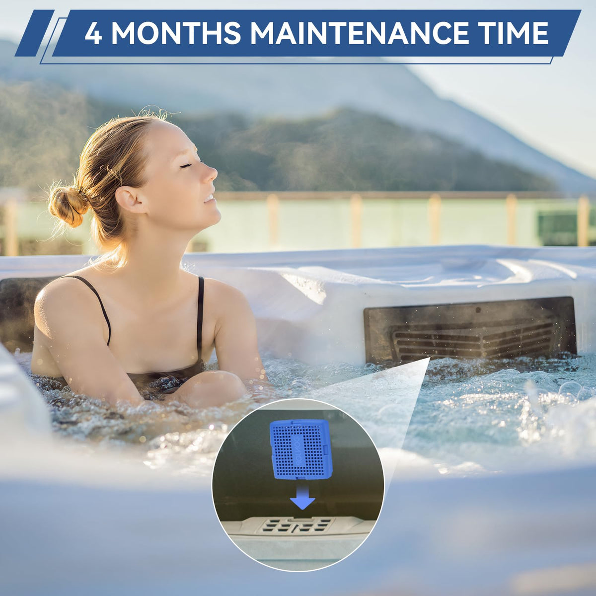 Easy maintenance with DONJOP cartridge minimizes additional chemical additions over time.