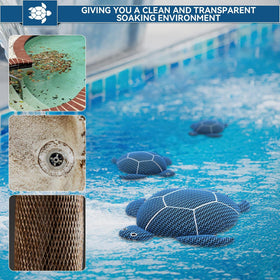 DONJOP hot tub clean water action supports clearer water between treatments.