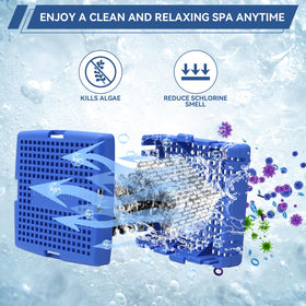 Visible silver ion particles help reduce odors and residues in DONJOP cartridges.