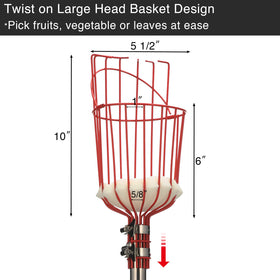 DonSail pomelo picker length adjustment shows versatile reach