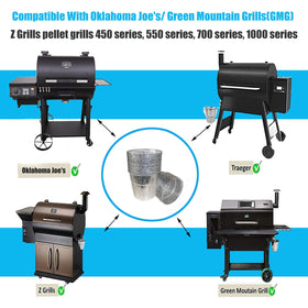 DONSIQIZZ liner for Green Mountain Grills enables quick cleanup after cooks.
