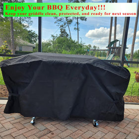 DONSIQIZZ cover protecting your grill while stored after a cookout