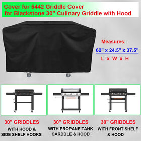 Heavy-duty stitching on the DONSIQIZZ cover boosts durability in windy, harsh conditions