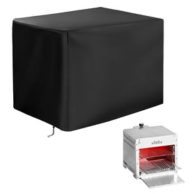 DONSIQIZZ infrared grill cover fitted on a Big Horn grill for weather protection
